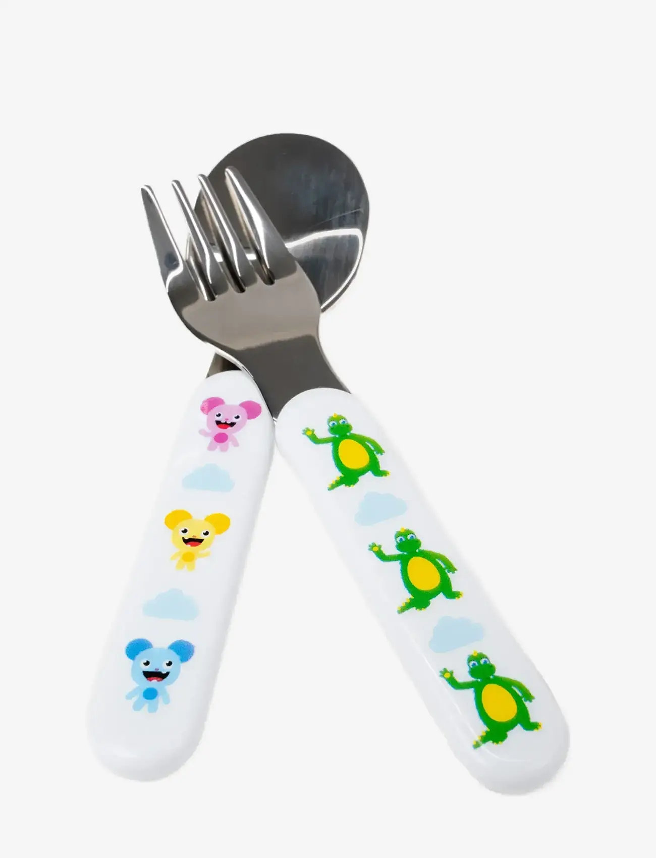 Bolibompa - Bolibompa- Cutlery, Fork&Spoon - essgeschirr - white - 2