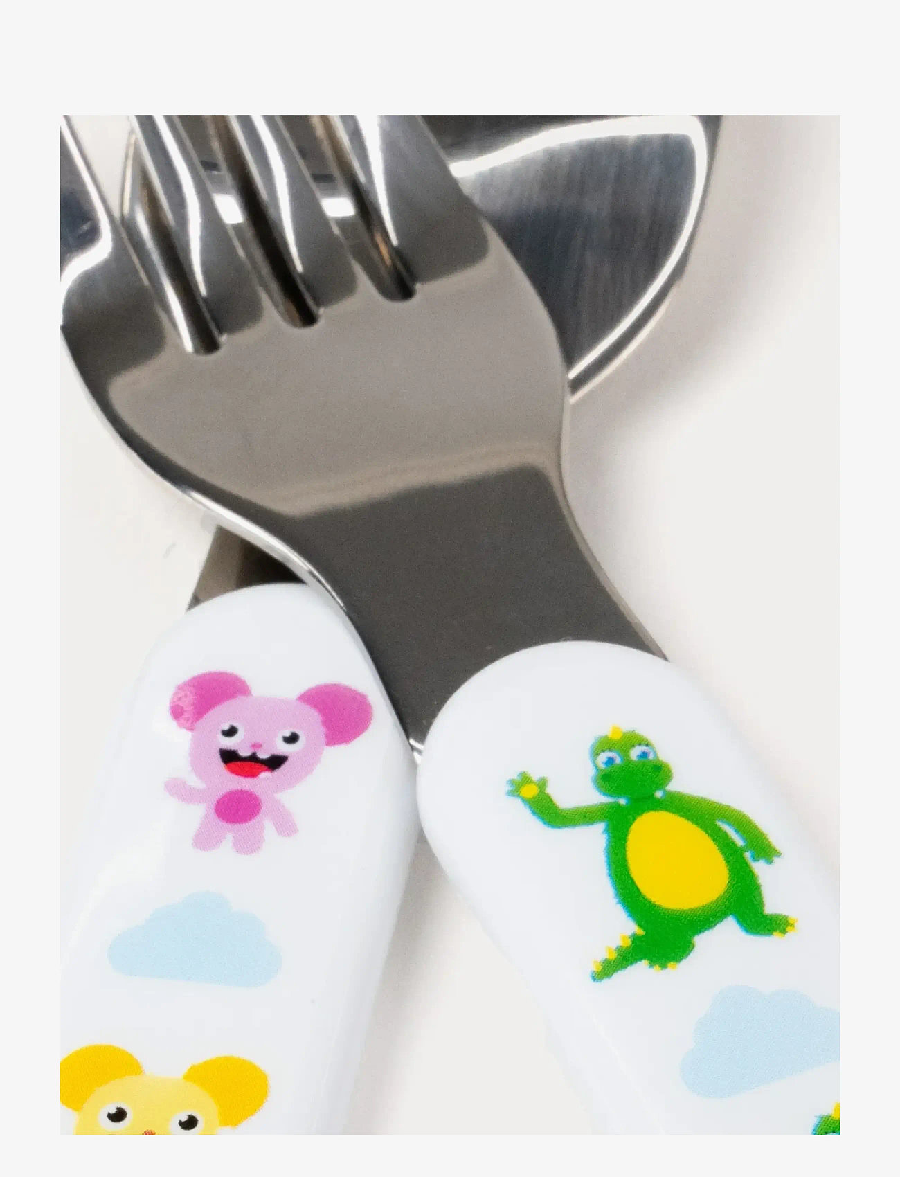 Bolibompa - Bolibompa- Cutlery, Fork&Spoon - essgeschirr - white - 3