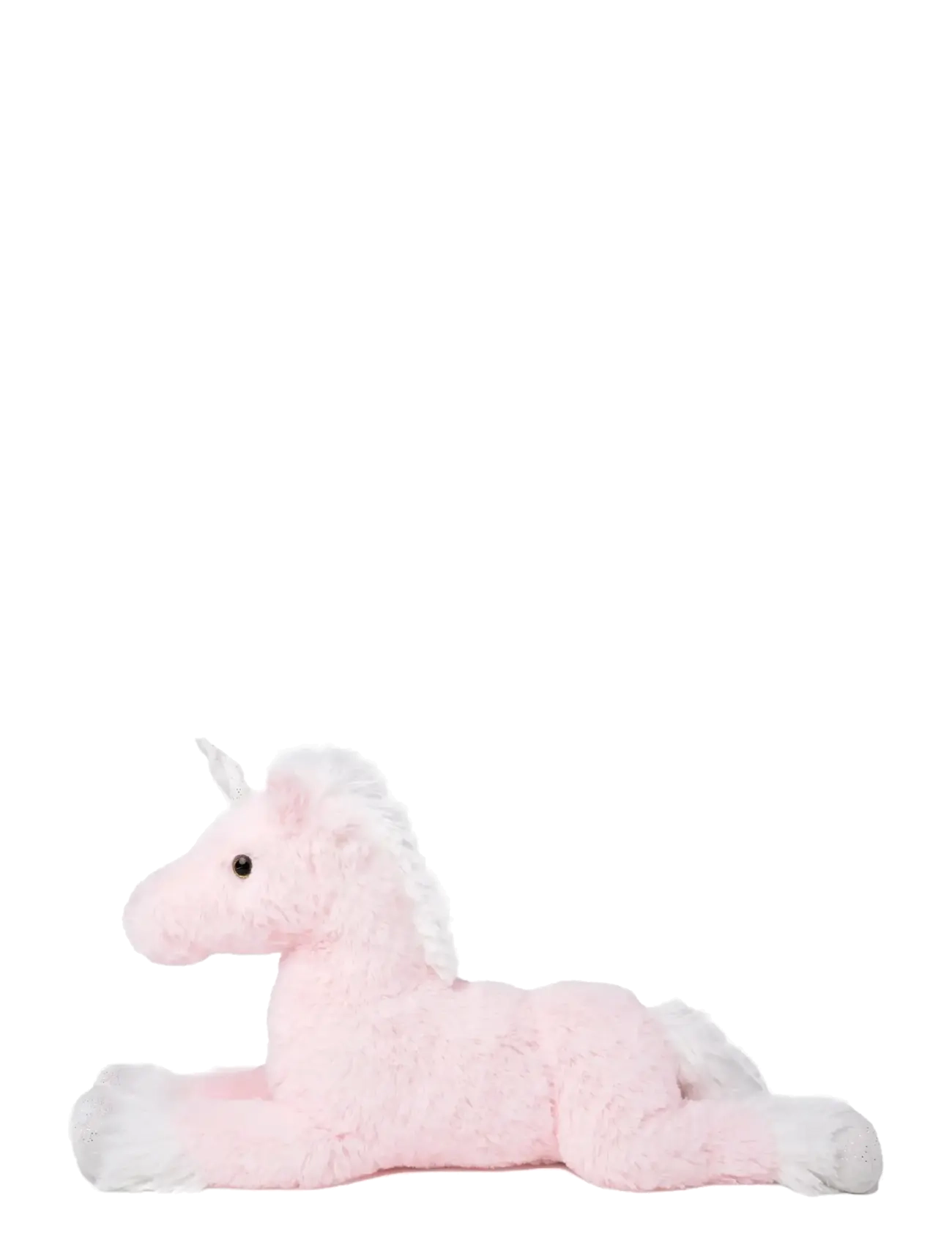 Teddykompaniet - Liggande enhörning, 60cm - pliušiniai gyvūnai - pink - 2