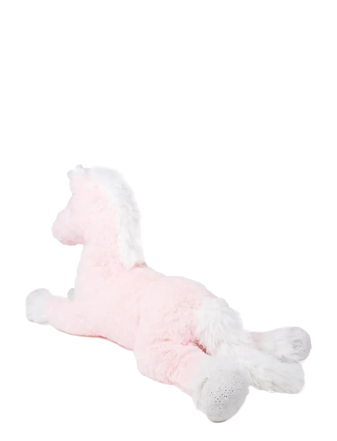 Teddykompaniet - Liggande enhörning, 60cm - pliušiniai gyvūnai - pink - 3
