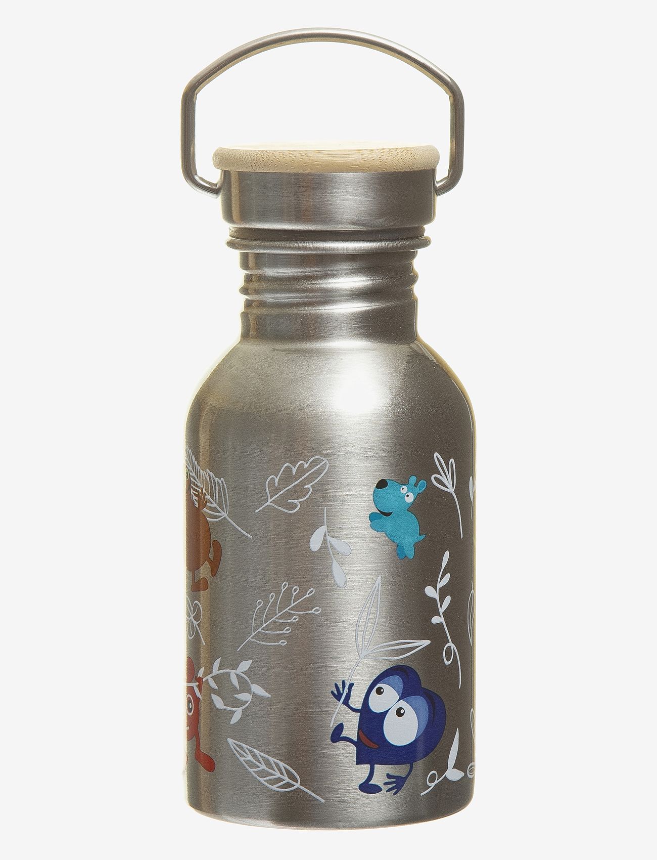 Babblarna - Babblarna- Vattenflaska i stål - nappflaskor - grey - 3