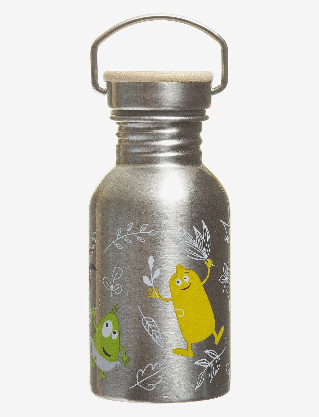 Babblarna - Babblarna- Vattenflaska i stål - nappflaskor - grey - 4