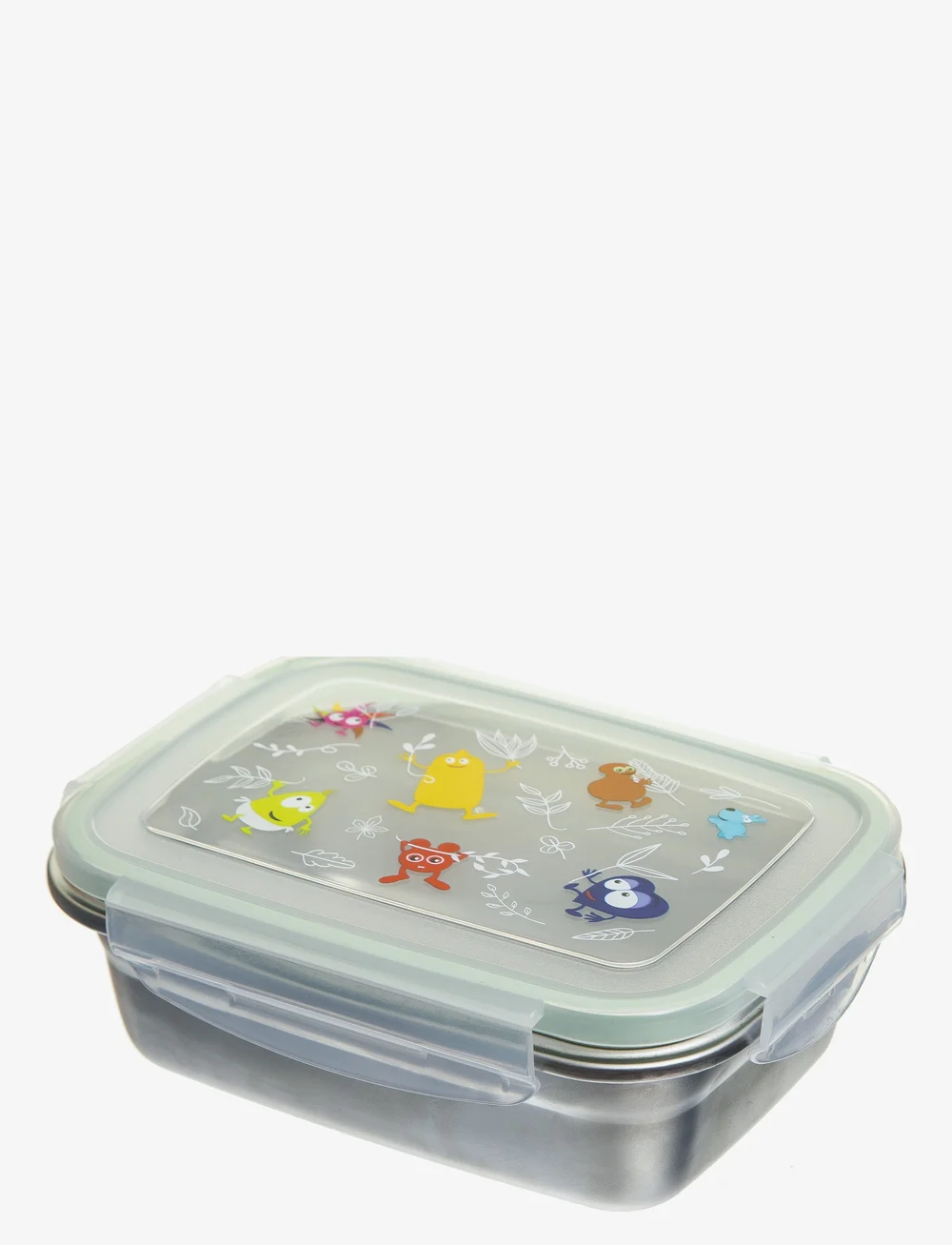 Babblarna - Babblarna - Lunchbox Stainless Steel - beebitoidu anumad - grey - 1