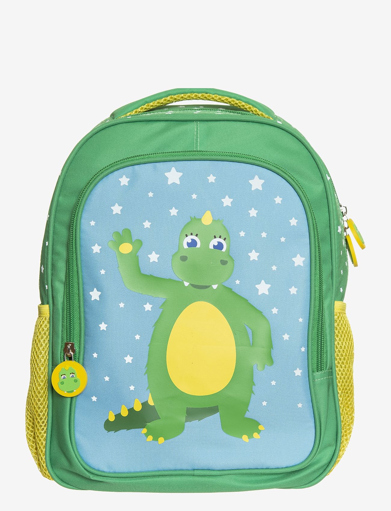 Teddykompaniet - Boliboma - Backpack with ReflectingSstars - gode sommertilbud - green - 0
