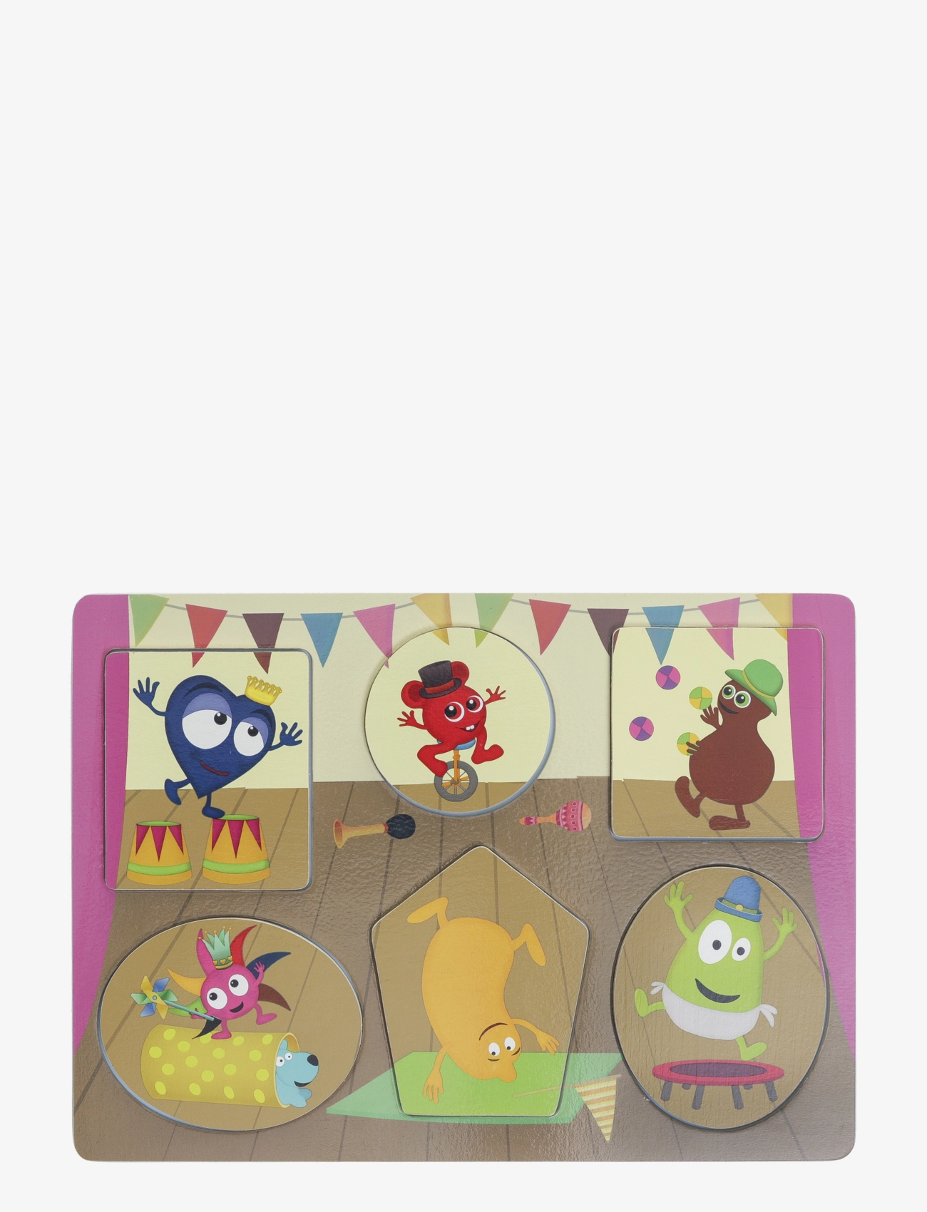 Babblarna Babblarna - Emotionpuzzle, H:30 cm, Multi/patterned, Puslespil > Puslespil Af Træ, Børn