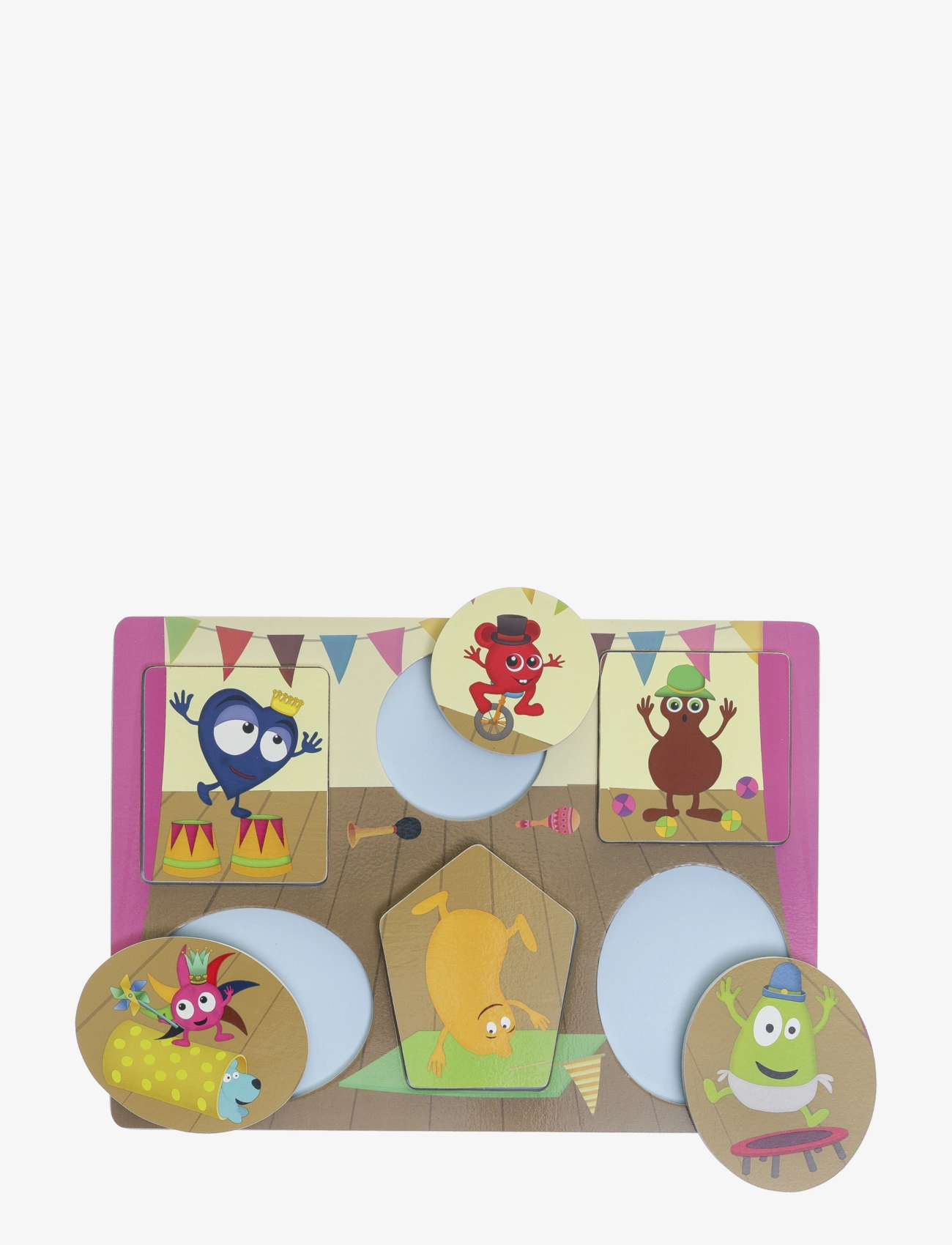 Teddykompaniet - Babblarna - Emotionpuzzle - puidust pusled - multi - 3