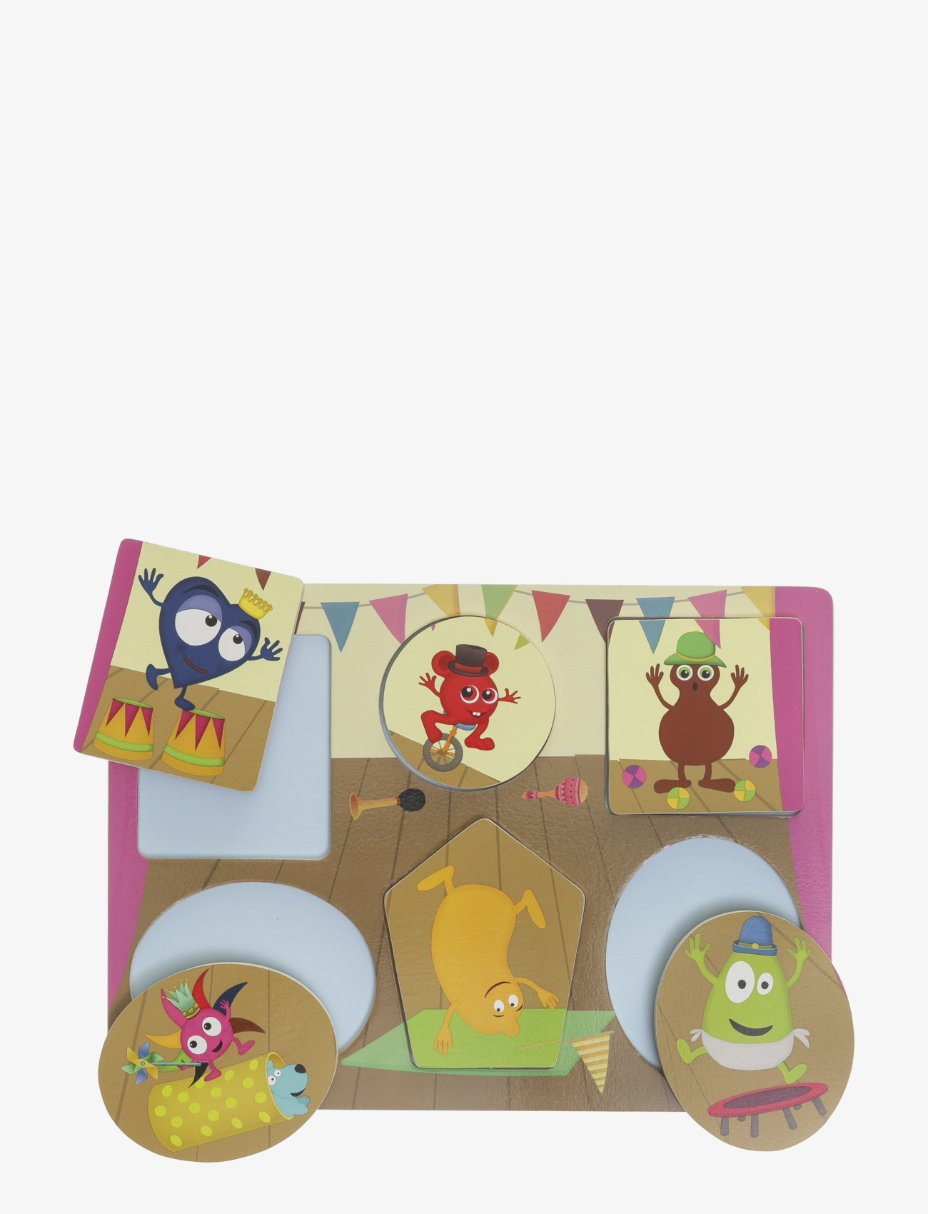 Teddykompaniet - Babblarna - Emotionpuzzle - puidust pusled - multi - 4