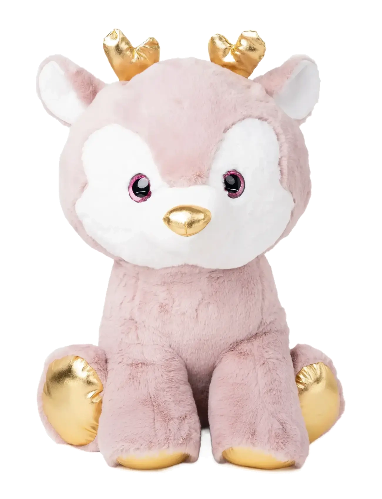 Teddykompaniet Rådjur, Dimrosa, 65Cm, Stuffed Dyr, Pink, Str: 65 CM