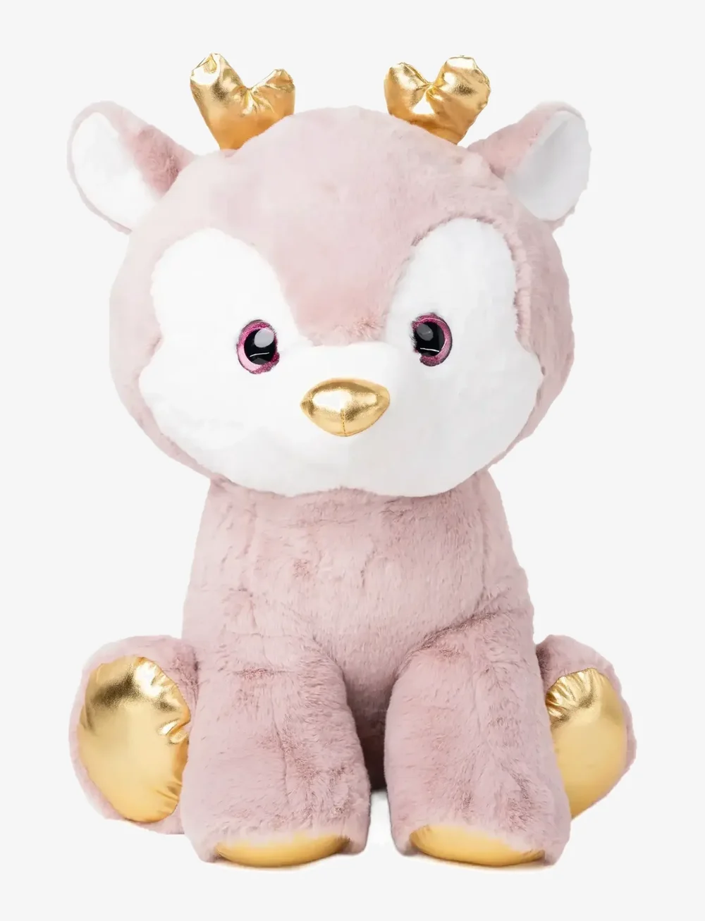 Teddykompaniet - Rådjur, dimrosa, 65cm - pehmed loomad - pink - 0