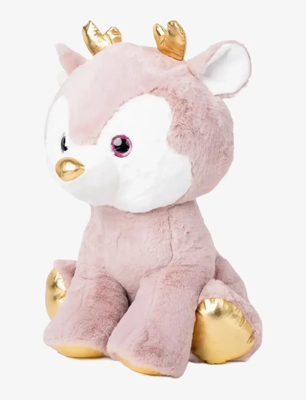 Teddykompaniet - Rådjur, dimrosa, 65cm - pehmed loomad - pink - 1