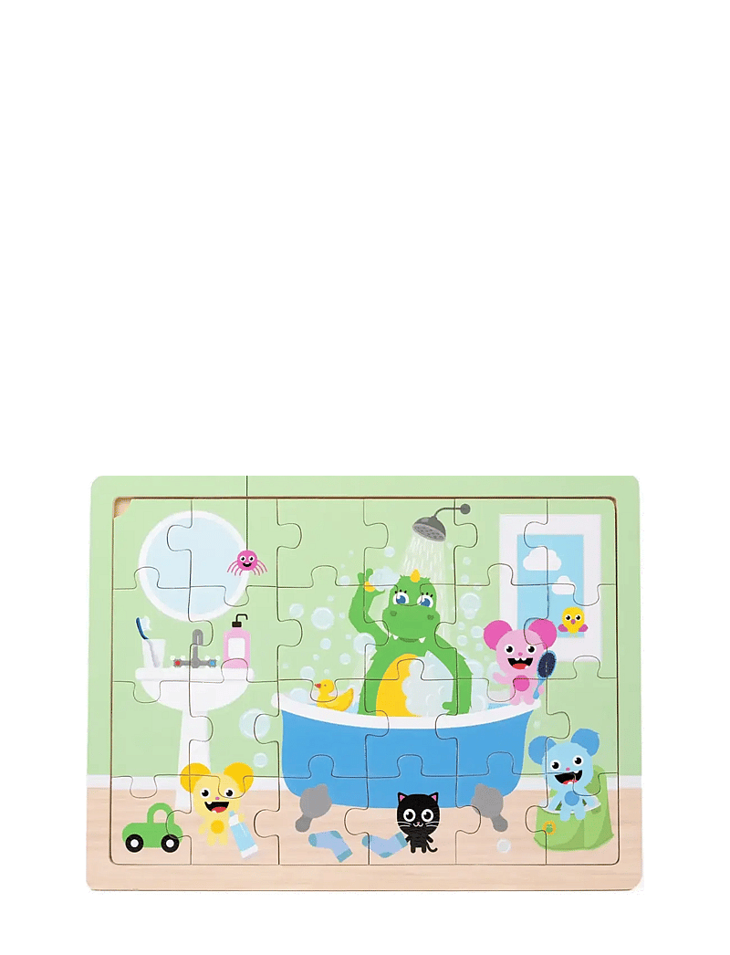 Bolibompa - Bolibompa- Draken i badrummet, 24 bit,3-6 år - holzpuzzle - multi - 2