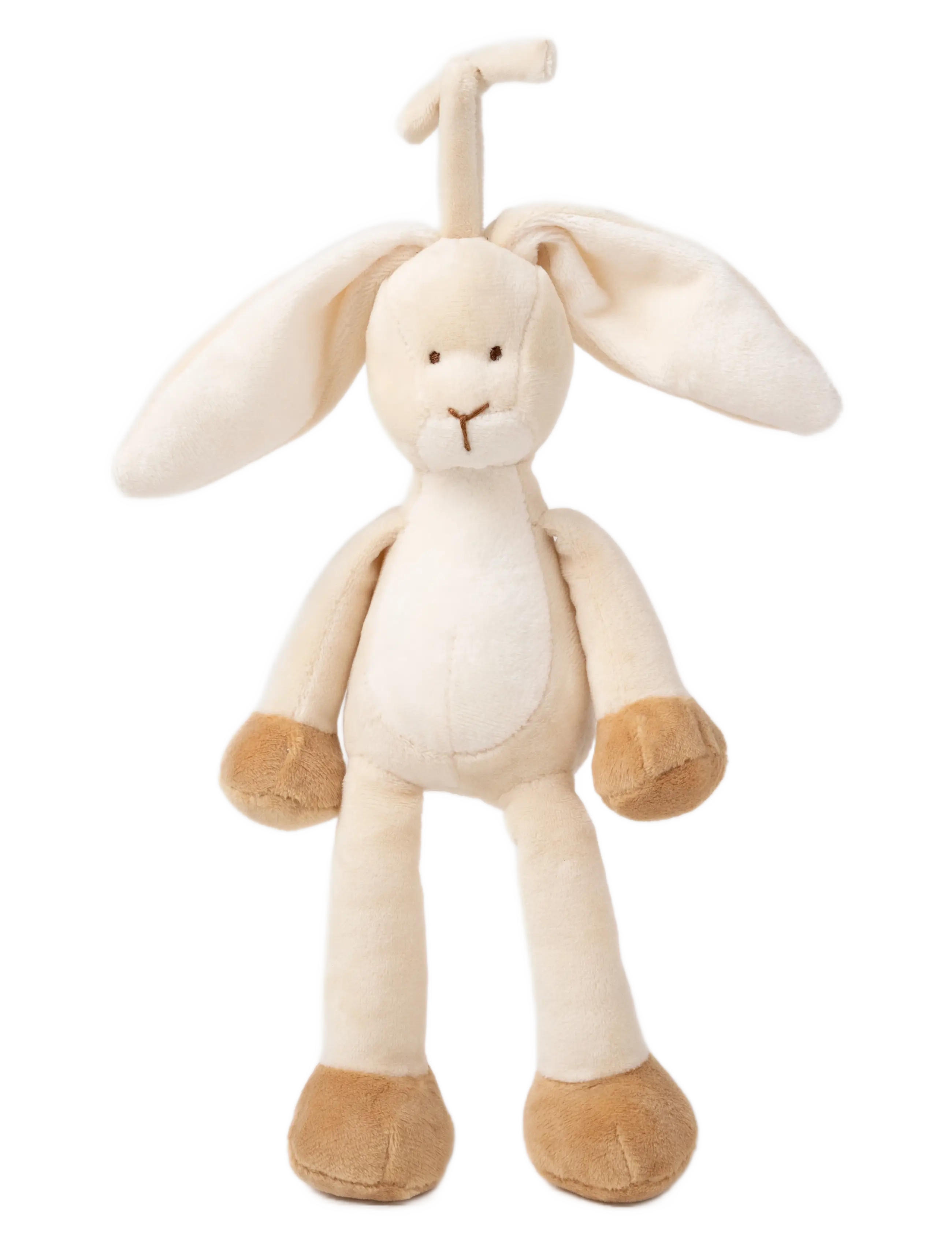 Teddykompaniet Diinglisar, Musical, Rabbit, One Size, Cream, Baby Legetøj > Musical Plush Legetøj, Børn