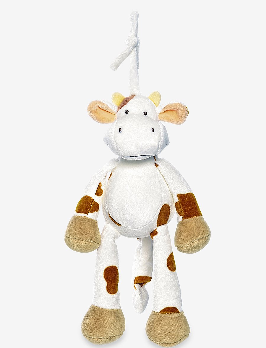 Teddykompaniet - Diinglisar, Musical, Cow - hljómandi mjúk leikföng - white - 0