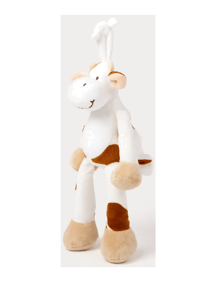 Teddykompaniet - Diinglisar, Musical, Cow - hljómandi mjúk leikföng - white - 1