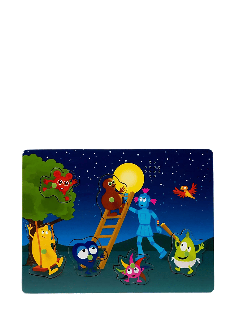 Babblarna - Babblarna- Ljudpussel, Månen - puzzle drewniane - multi - 0