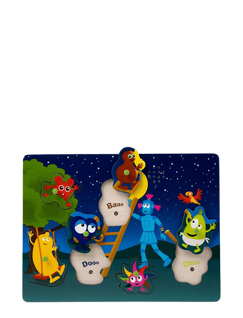 Babblarna - Babblarna- Ljudpussel, Månen - puzzle drewniane - multi - 1