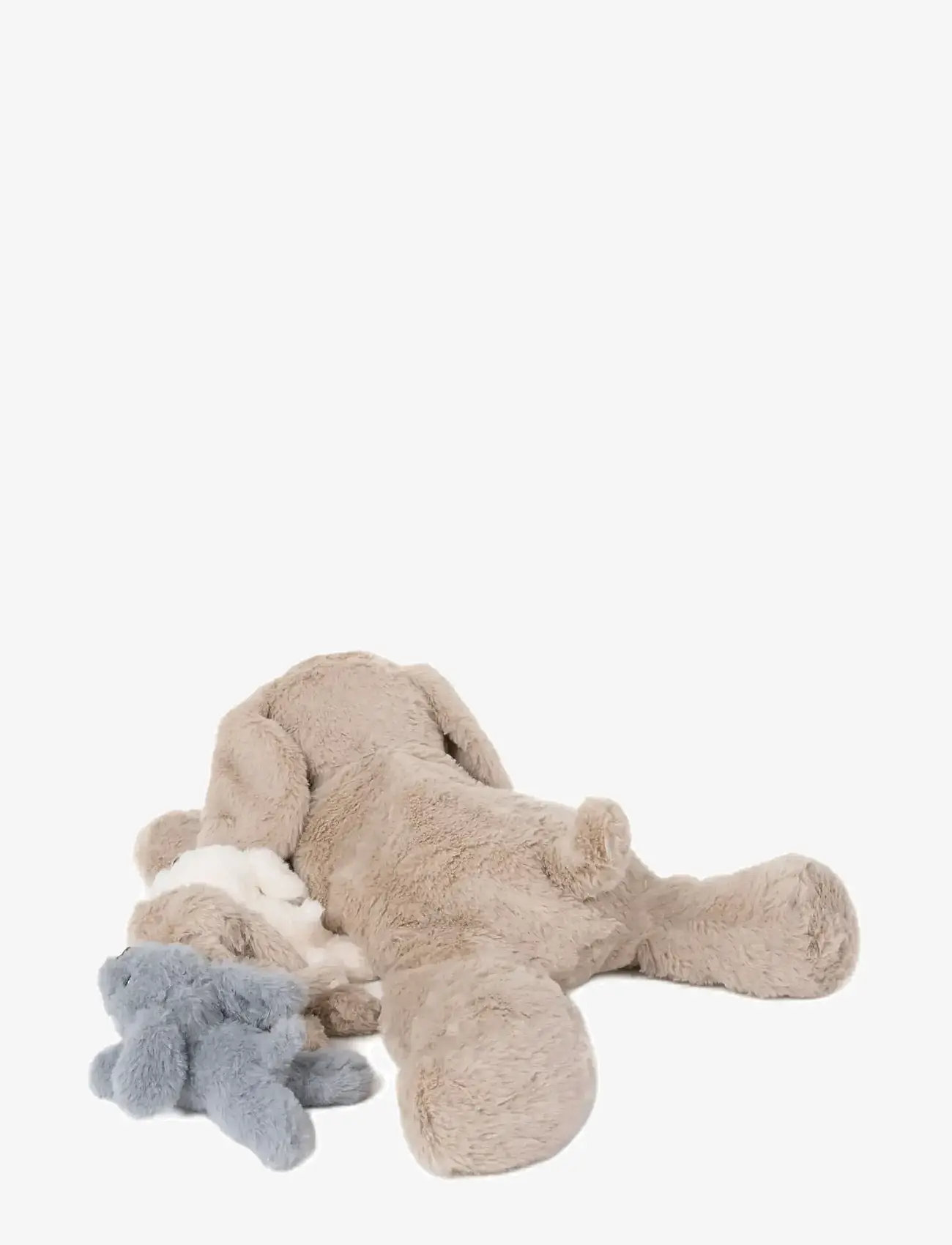 Teddykompaniet - Hund-i-hund, tre valpar, 50cm - beige - 2