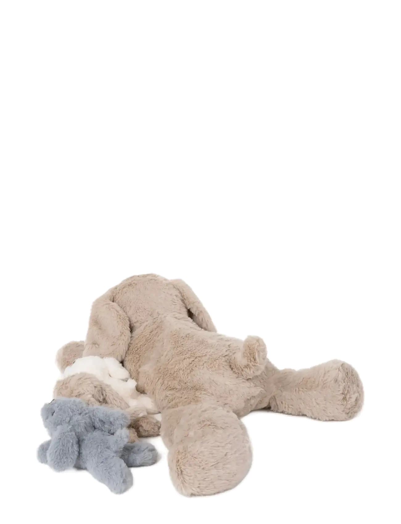 Teddykompaniet - Hund-i-hund, tre valpar, 50cm - beige - 2