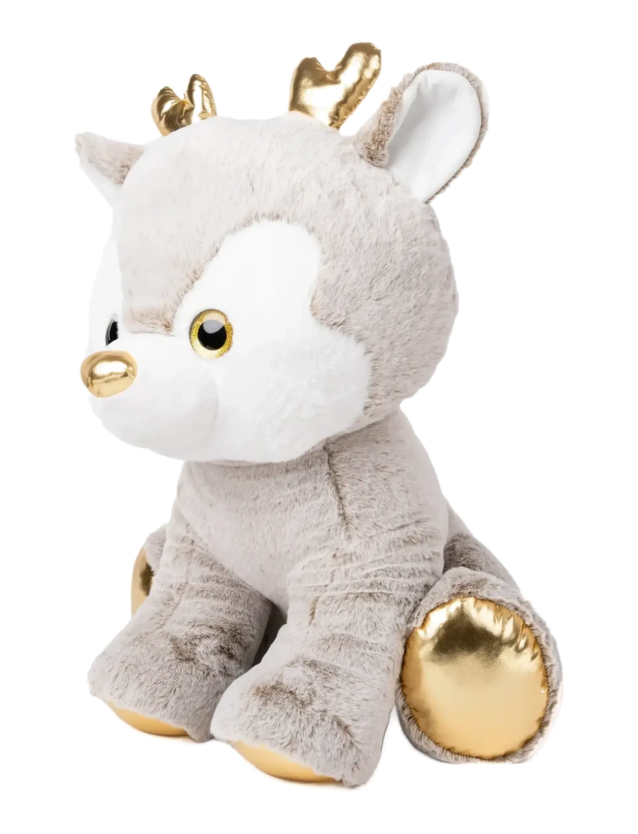 Teddykompaniet - Rådjur, Greige, 65cm - pehmoeläimet - beige - 1