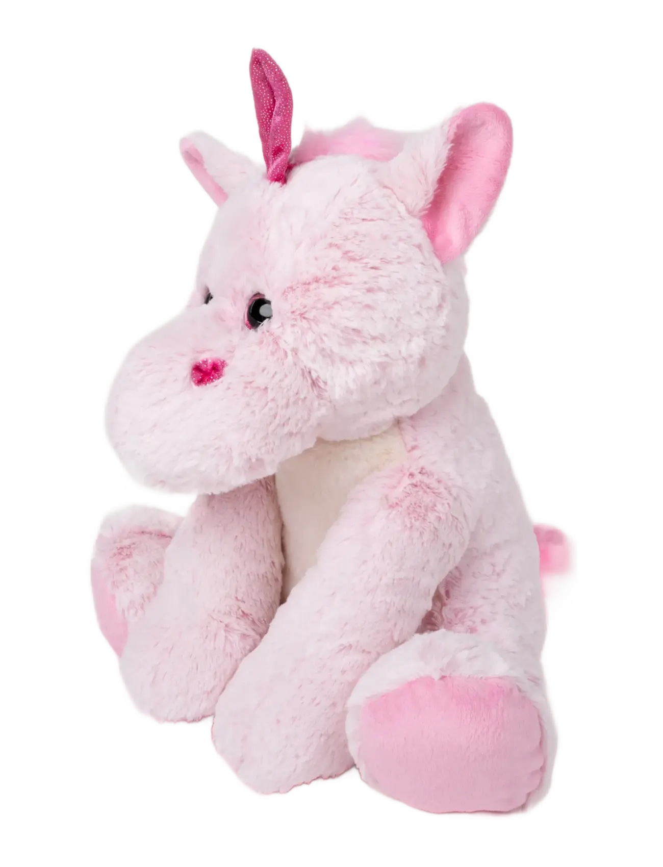 Teddykompaniet - Unicorn, sitting, big - laagste prijzen - pink - 1