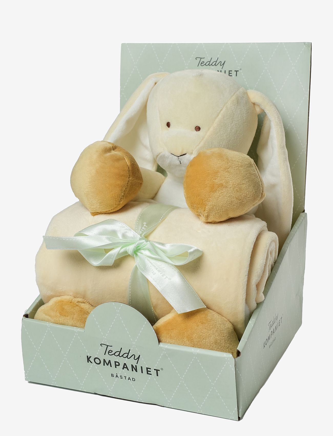 Teddykompaniet - Diinglisar med filt, kanin - shoppa efter ålder - beige - 0