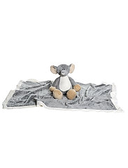 Teddykompaniet - Diinglisar Elephant Gift Set, soft toy & Blanket - birthday gifts - grey - 1