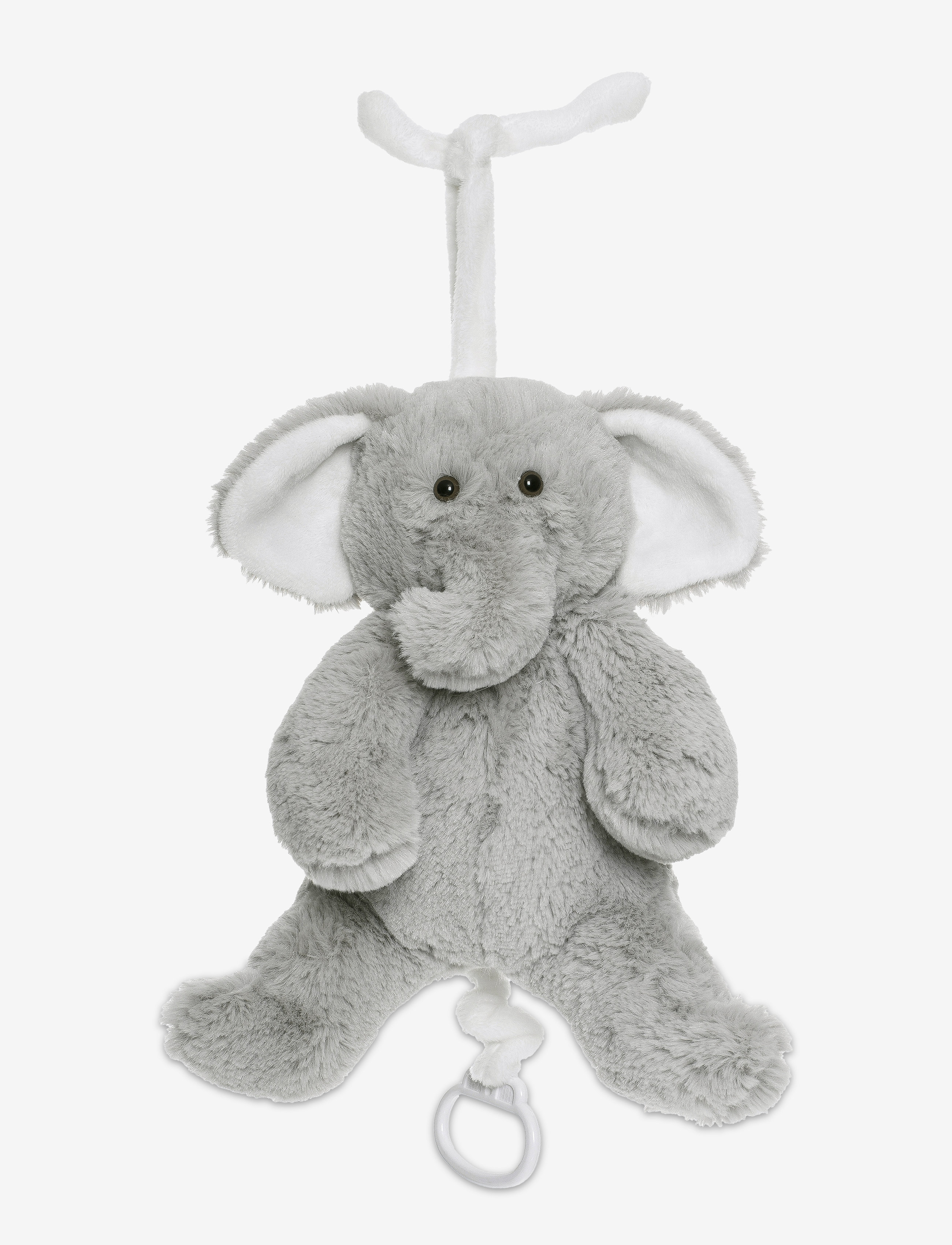 TEDDYKOMPANIET Affe, Musical Grau - One Size - Kinder