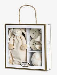Teddykompaniet - Diinglisar giftbox rabbit - syntymäpäivälahjat - beige - 1