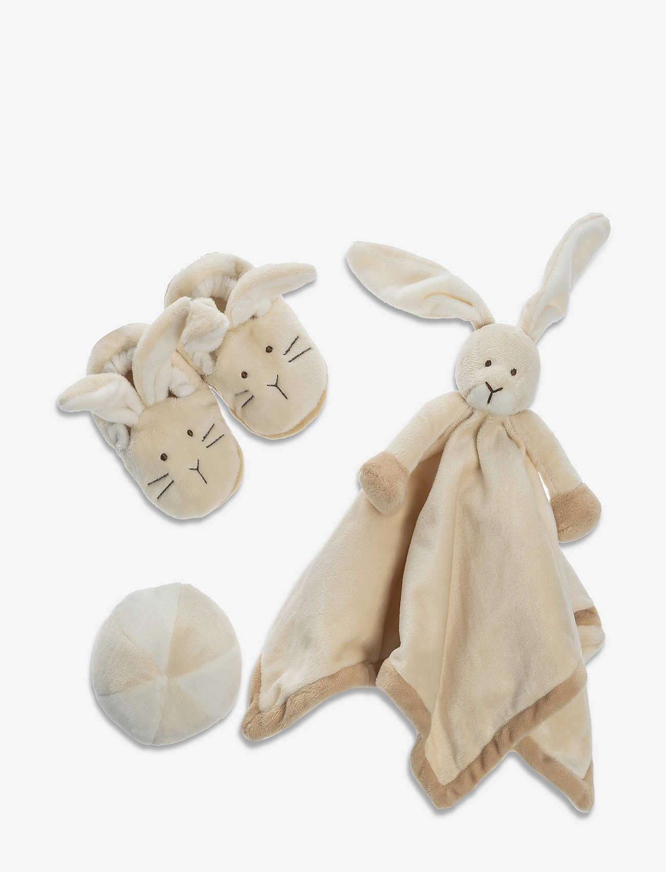 Teddykompaniet - Diinglisar giftbox rabbit - verslaðu eftir aldri - beige - 0