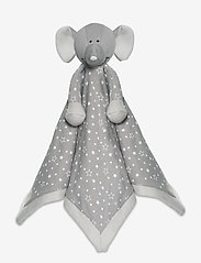 Teddykompaniet - Diinglisar Organic Stars Doudou elephant - kocyki - grey - 0