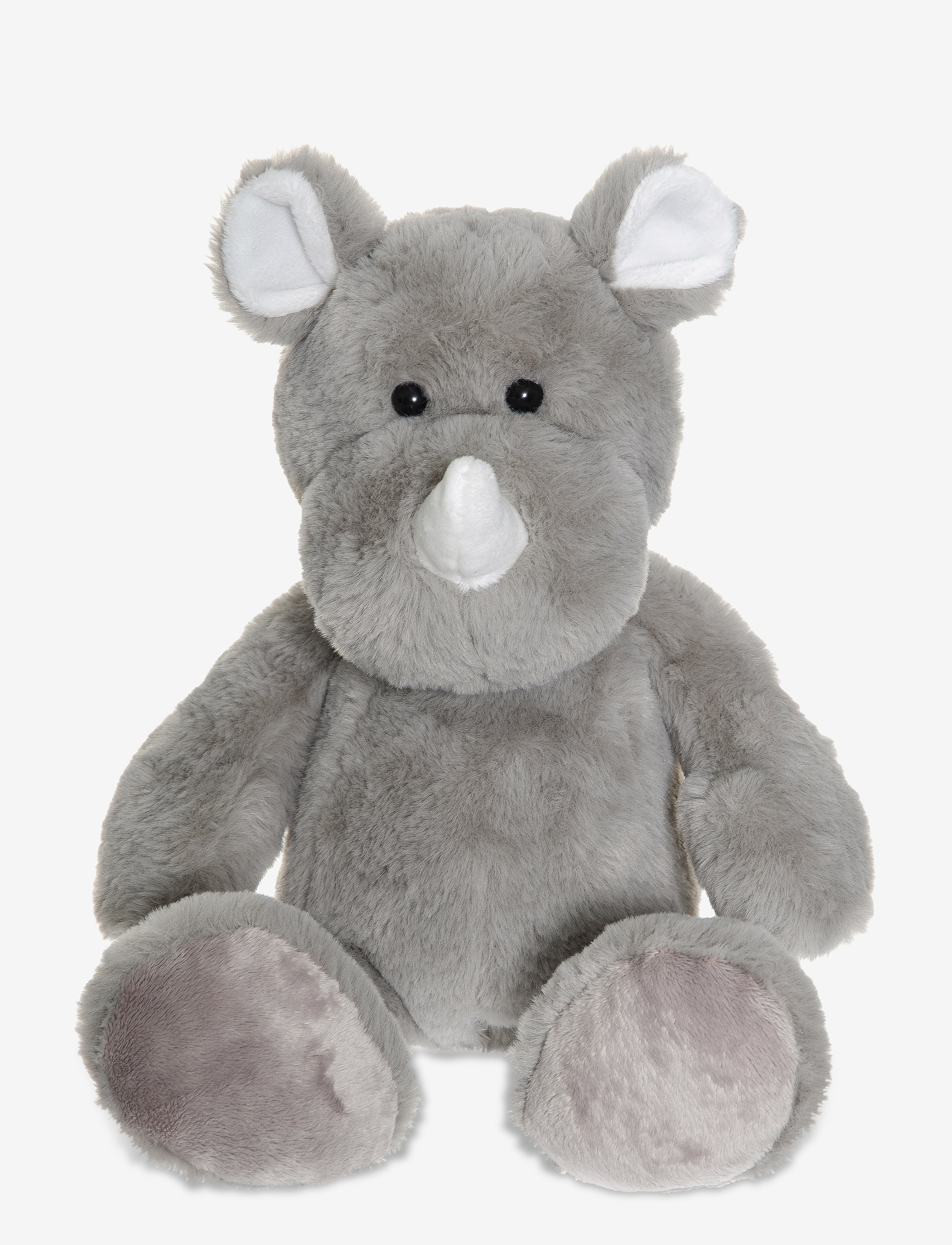 Teddykompaniet Teddy Wild Rhinoceros, H:36 cm, Grey, Soft Legetøj > Stuffed Animals, Børn