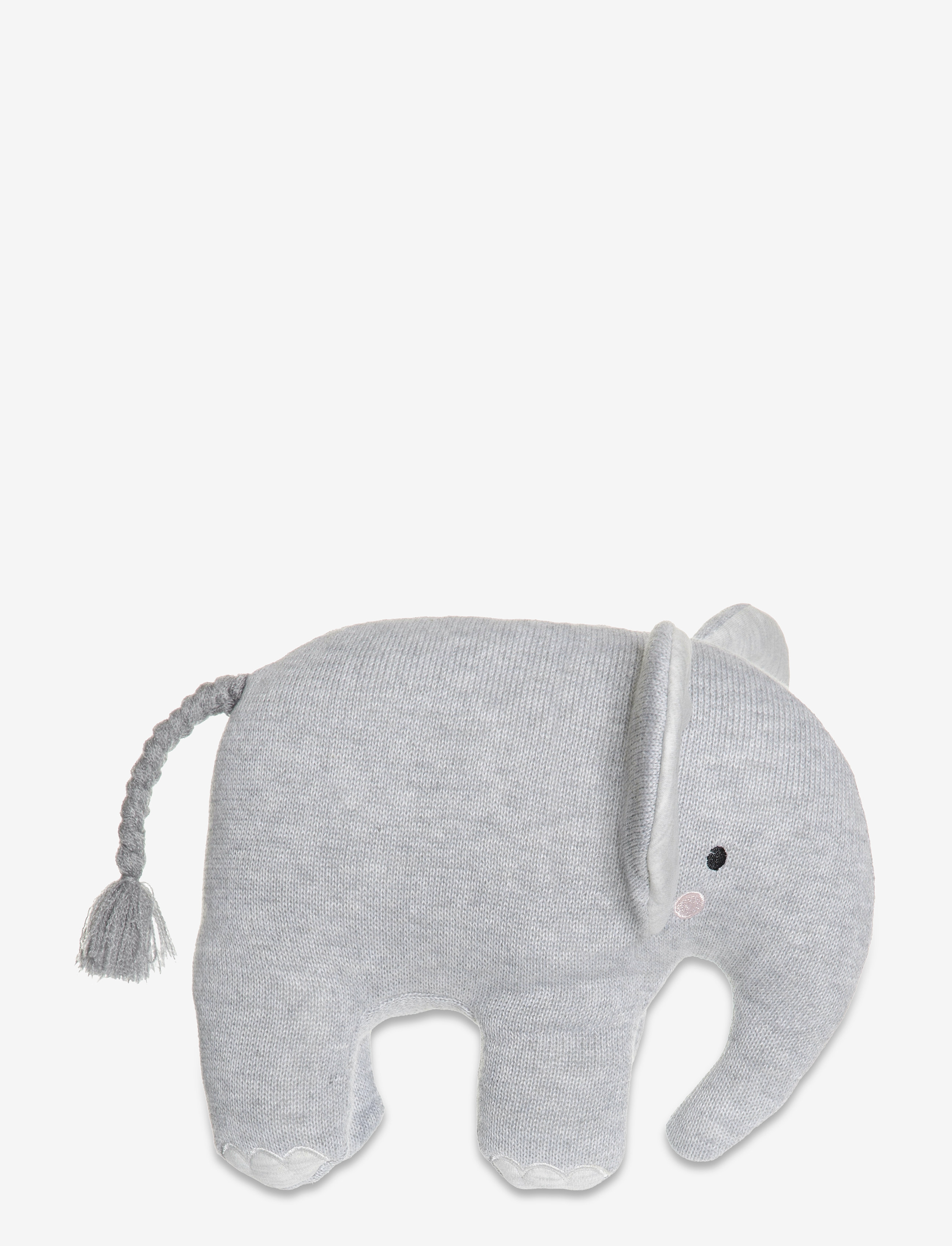 Teddykompaniet Cozy Knits Elephant, H:20 cm, Grey, Soft Legetøj > Stuffed Animals, Børn