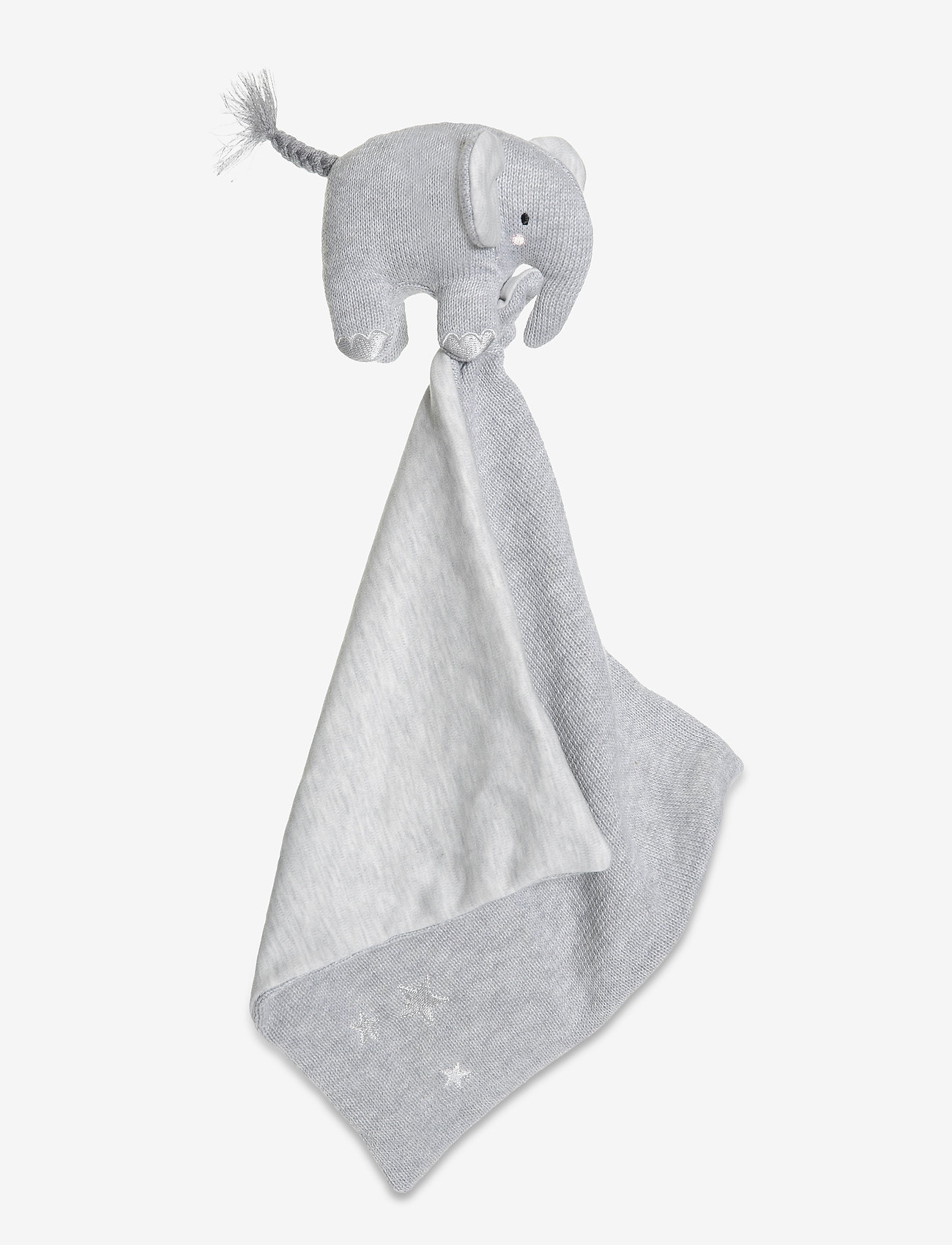 Teddykompaniet - Cozy Knits Elephant Dou-Dou - cuddle blankets - grey - 0