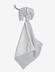 Teddykompaniet - Cozy Knits Elephant Dou-Dou - nusseklude - grey - 0