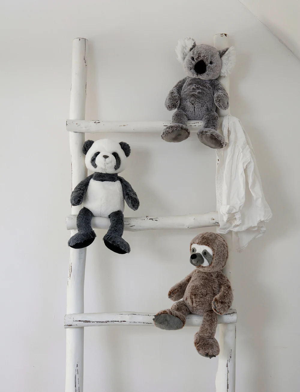 Teddykompaniet - Teddy Wild, Sloth, Two-Tone - kuscheltiere - beige - 0