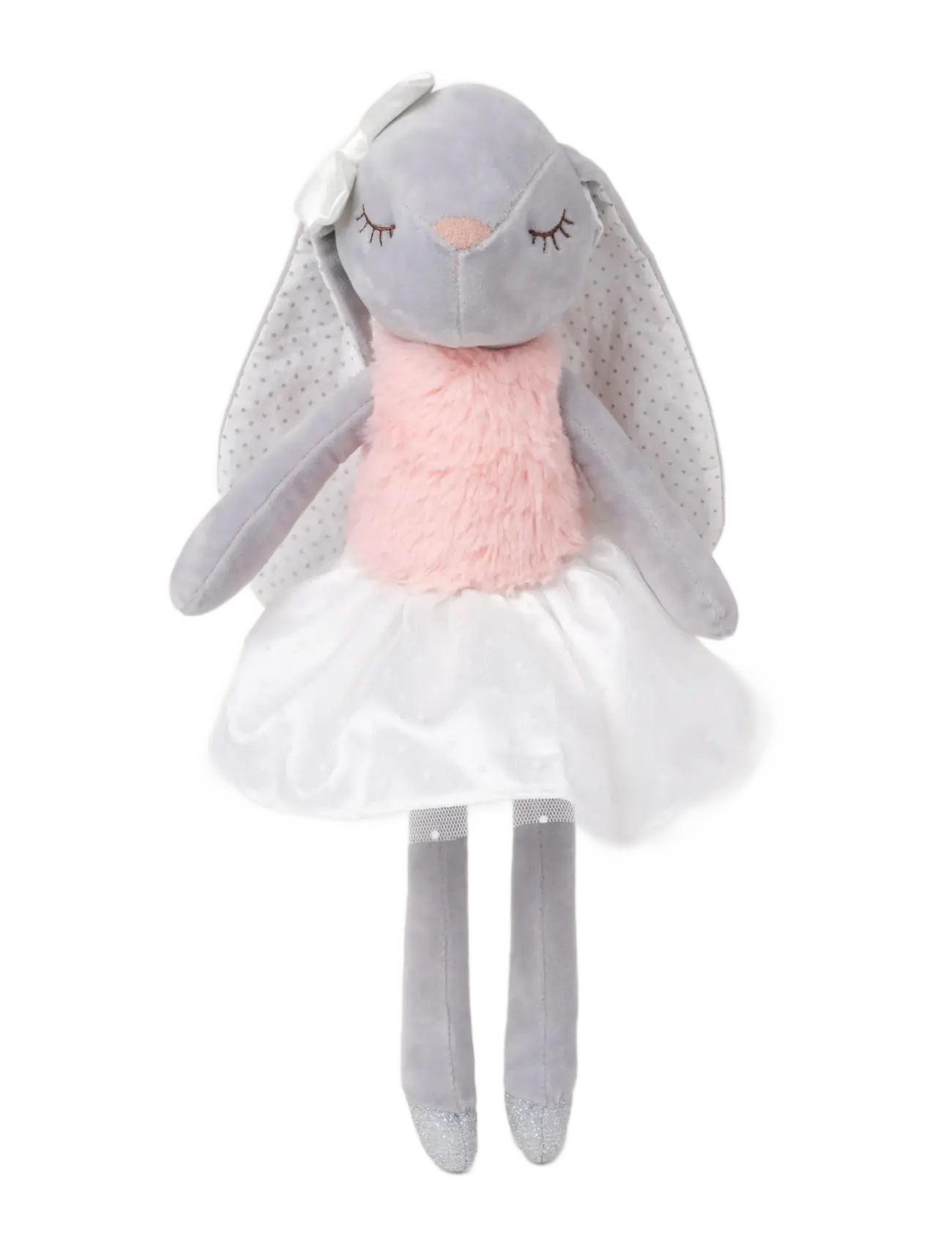 Teddykompaniet Ballerinas, Rabbit Kelly - Soft toys - GREY / grey