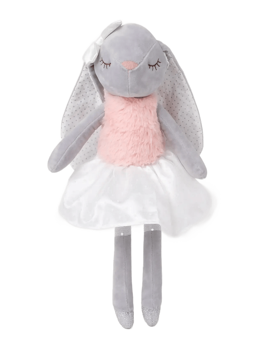 Teddykompaniet - Ballerinas, Rabbit Kelly - madalaimad hinnad - grey - 0