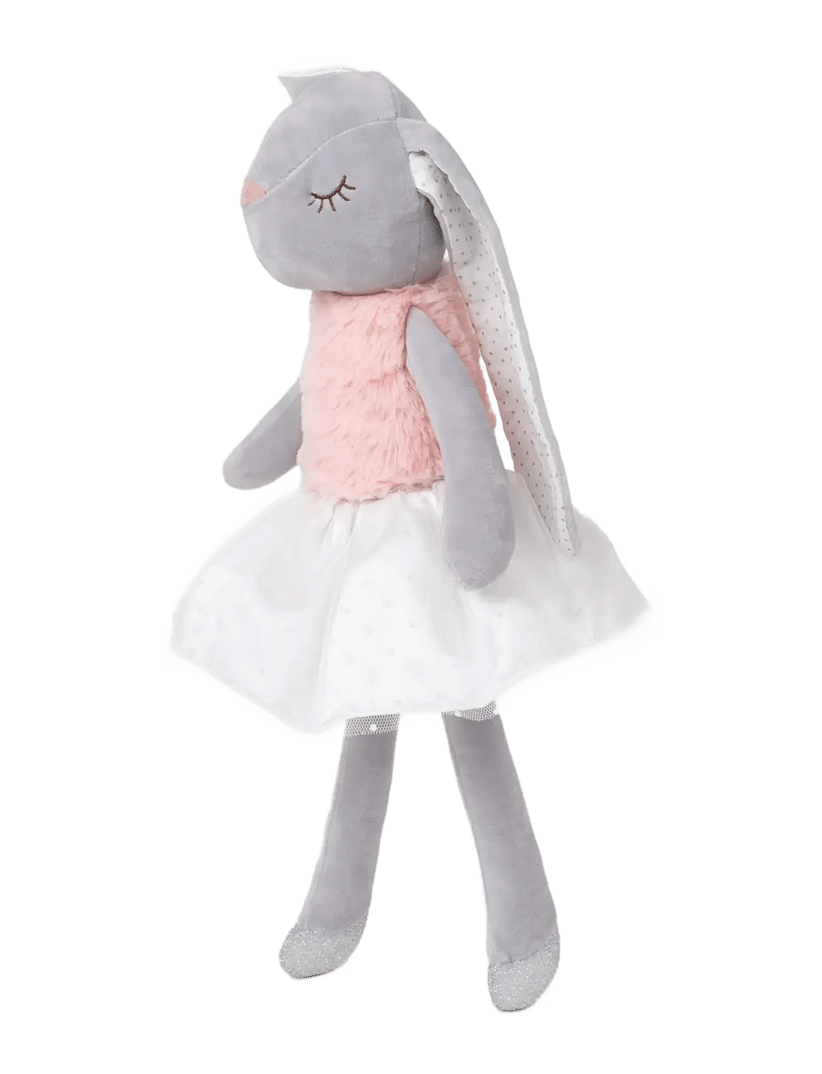 Teddykompaniet - Ballerinas, Rabbit Kelly - madalaimad hinnad - grey - 1
