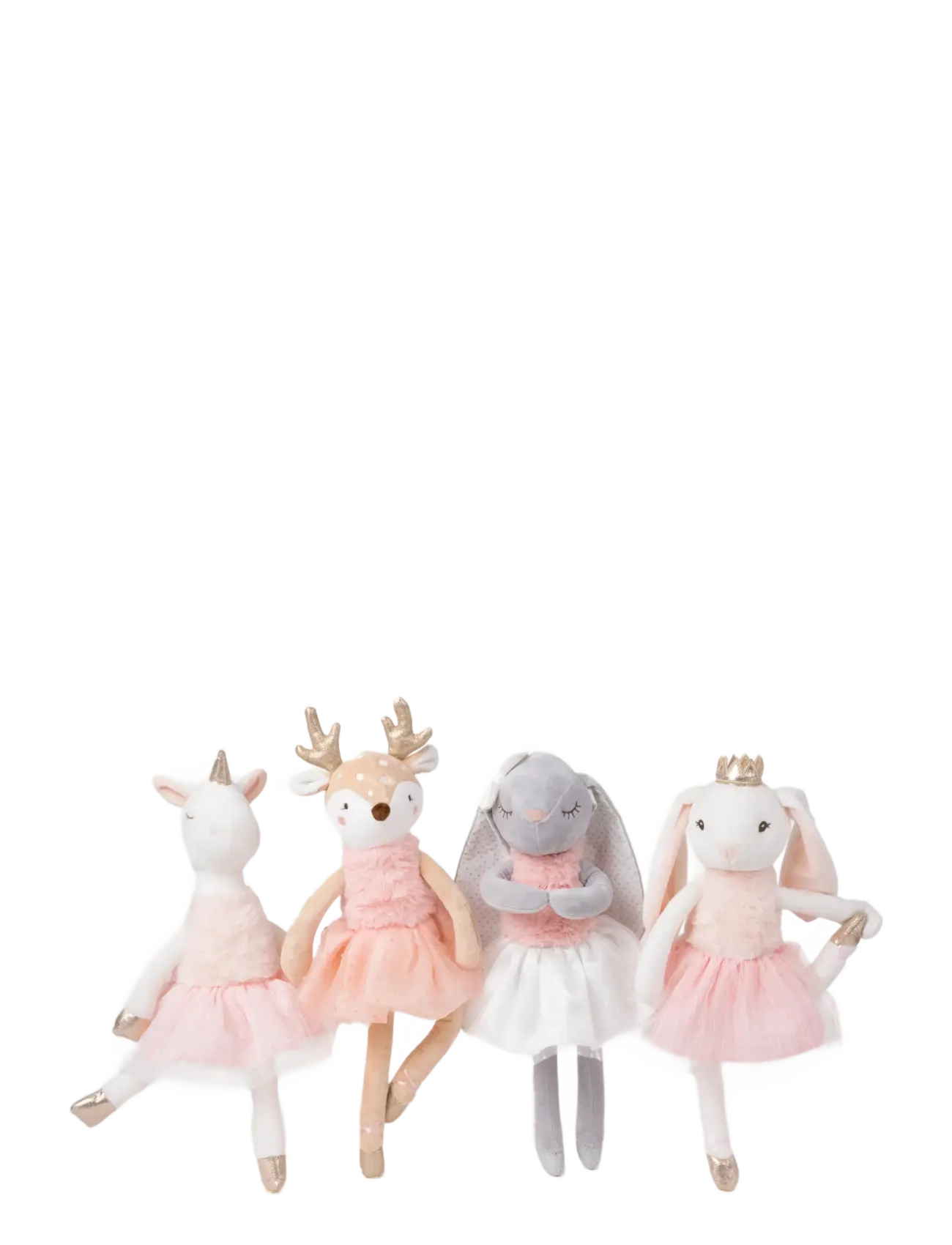 Teddykompaniet - Ballerinas, Rabbit Kelly - knuffeldieren - grey - 4