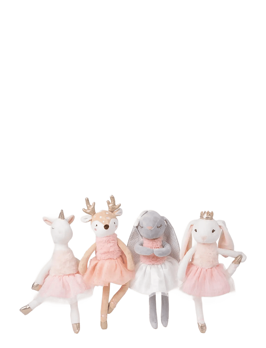 Teddykompaniet - Ballerinas, Rabbit Kelly - madalaimad hinnad - grey - 3