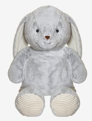 Teddykompaniet - Emma, kanin, melerad - stuffed animals - grey - 0