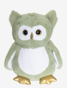 Glow-in-the-dark Owl, Green, Teddykompaniet