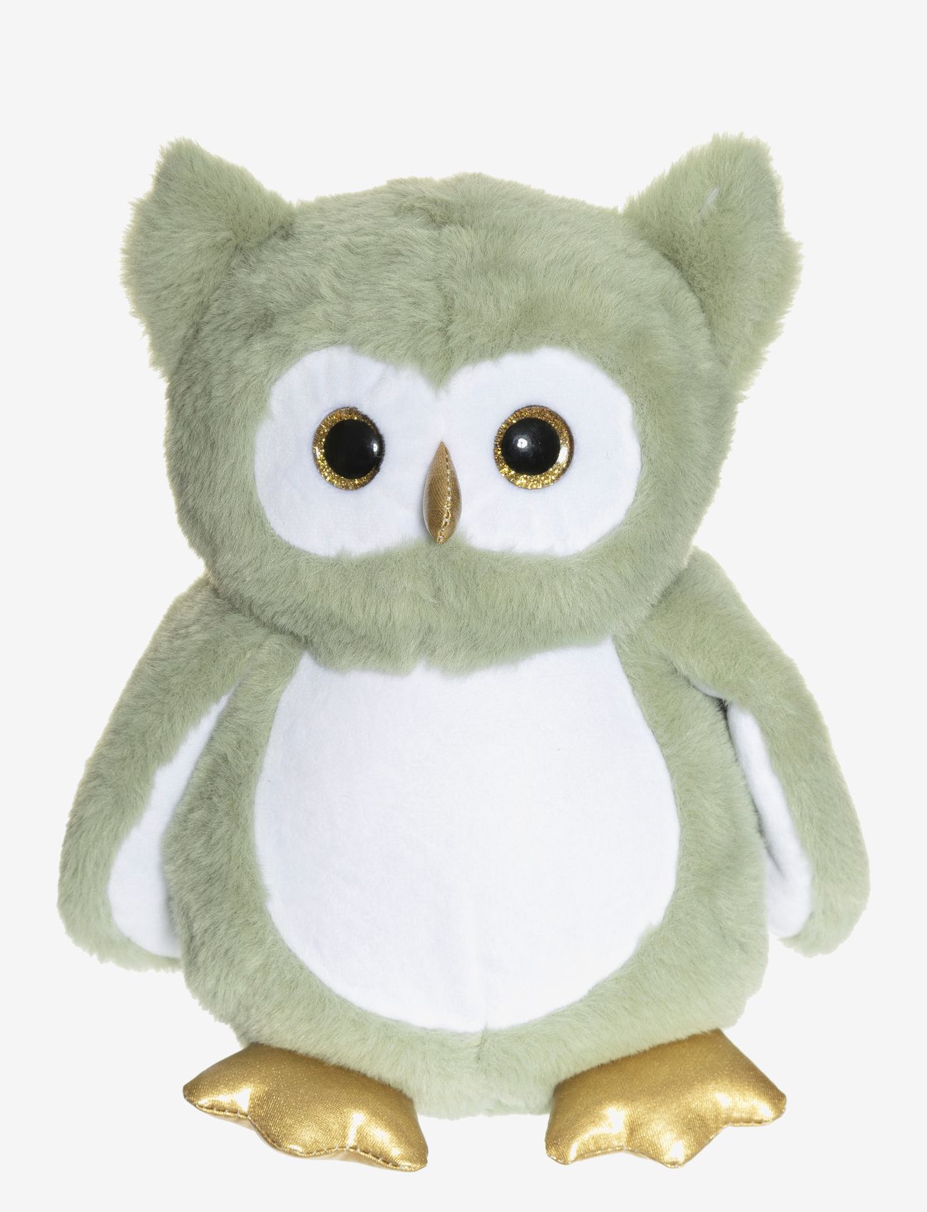 Teddykompaniet - Glow-in-the-dark Owl, Green - najniższe ceny - green - 0