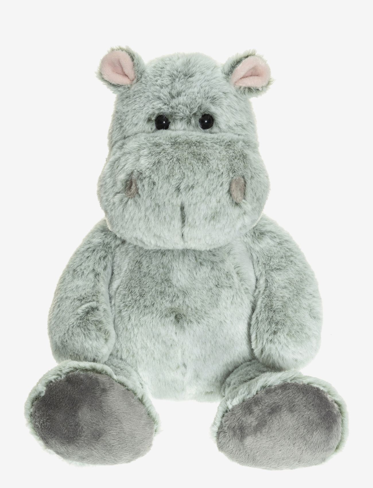 Teddykompaniet Hippopotamus, Twotone, Green Soft toys