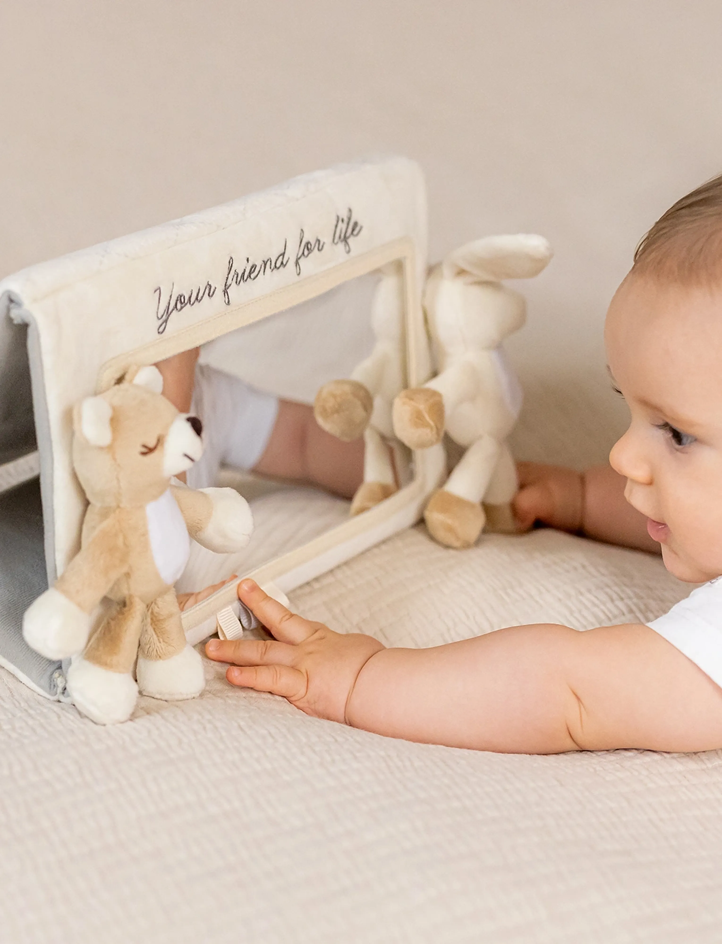 Teddykompaniet Diinglisar, Mirror - Teddykompaniet - GREEN / beige