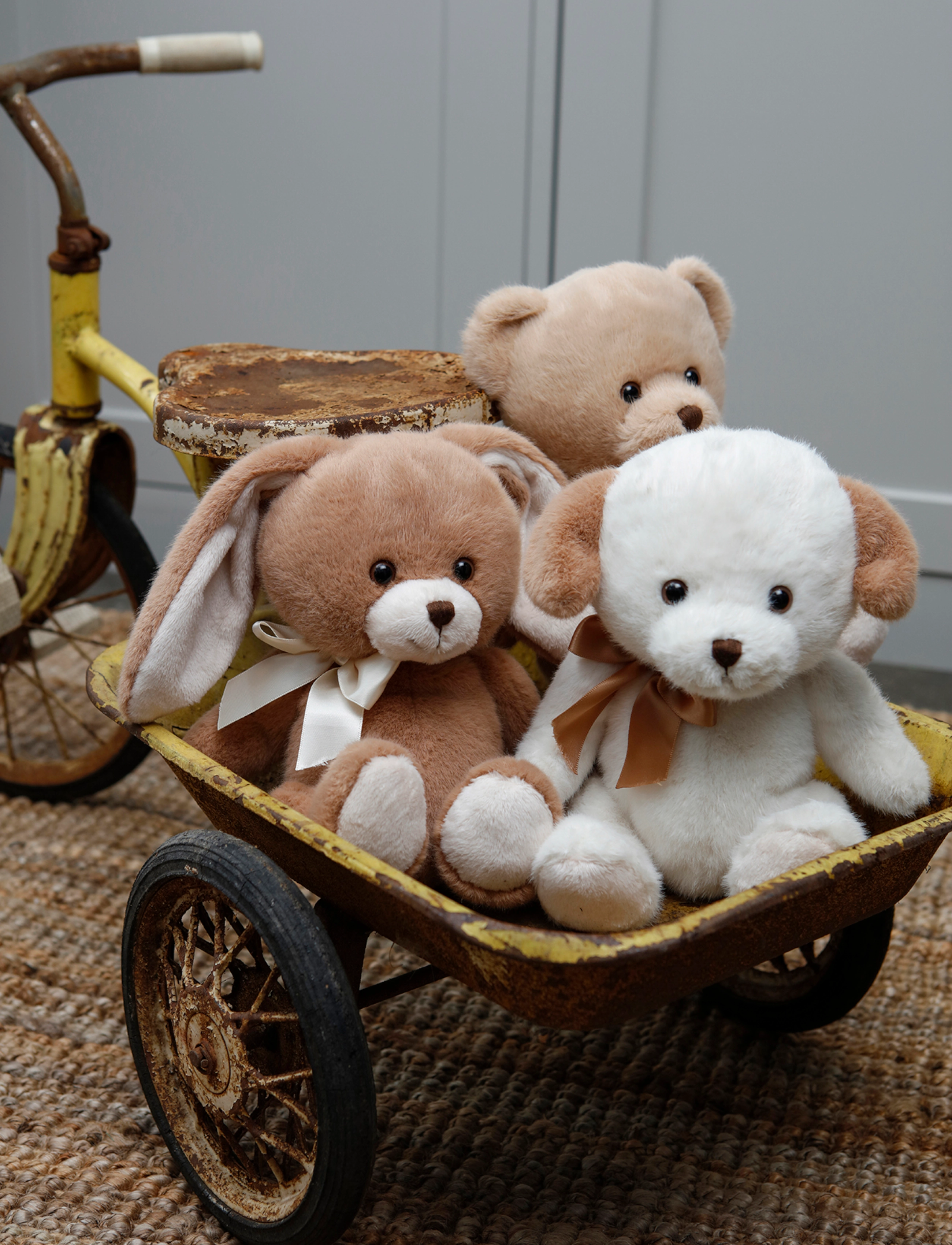 Teddykompaniet Dog, Bella, One Size, Soft Spielzeug, Weiß - Stuffed Animals, Kinder