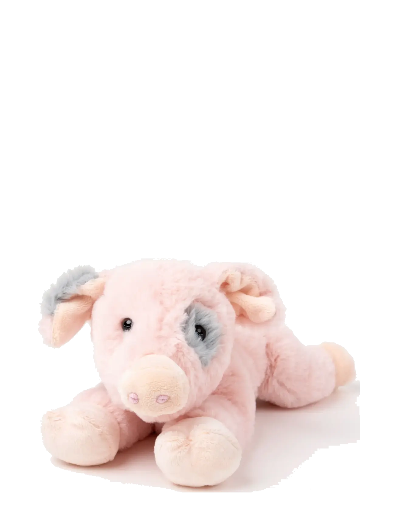 Teddykompaniet Teddy Farm, Lying pig - Cadeaux de Noel - PINK / pink/rose