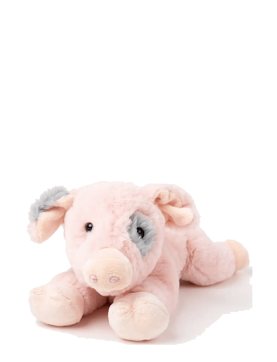 Teddykompaniet - Teddy Farm, Lying pig - madalaimad hinnad - pink - 0