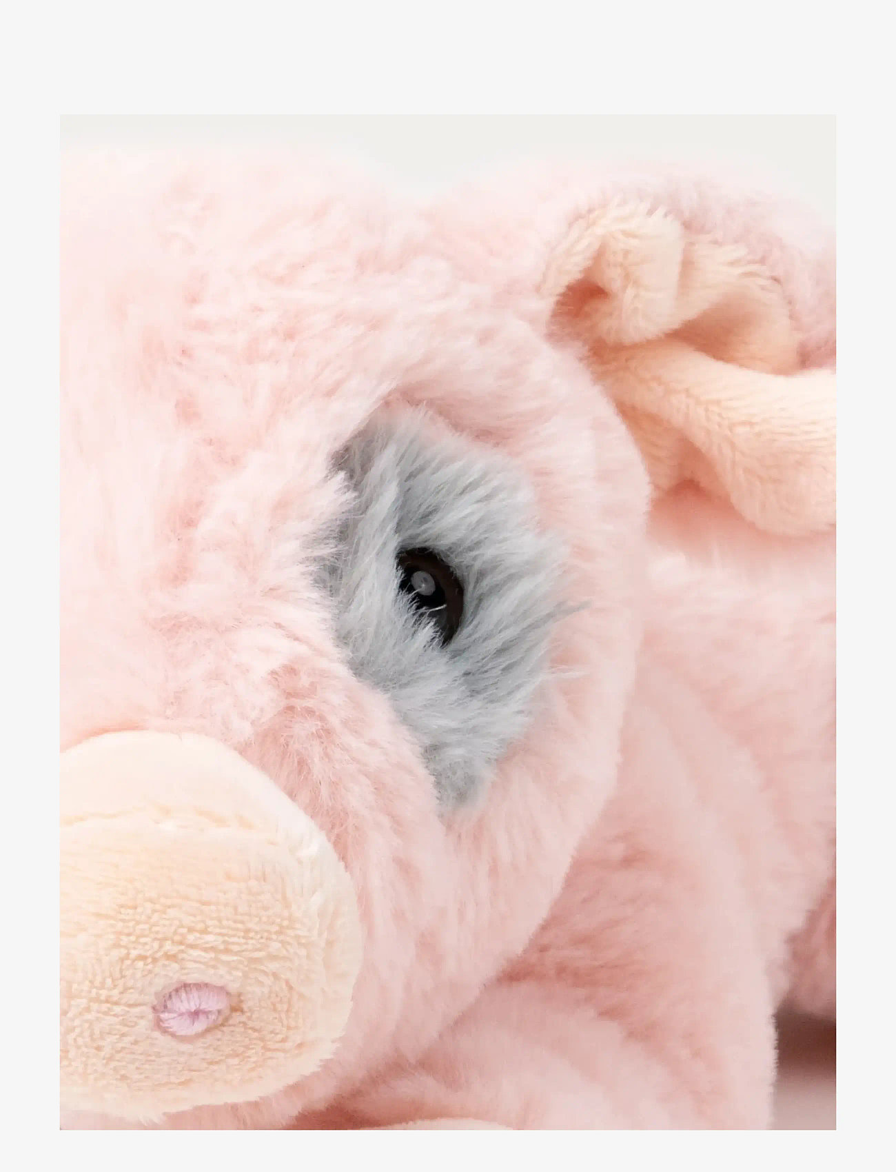 Teddykompaniet - Teddy Farm, Lying pig - pliušiniai gyvūnai - pink - 3