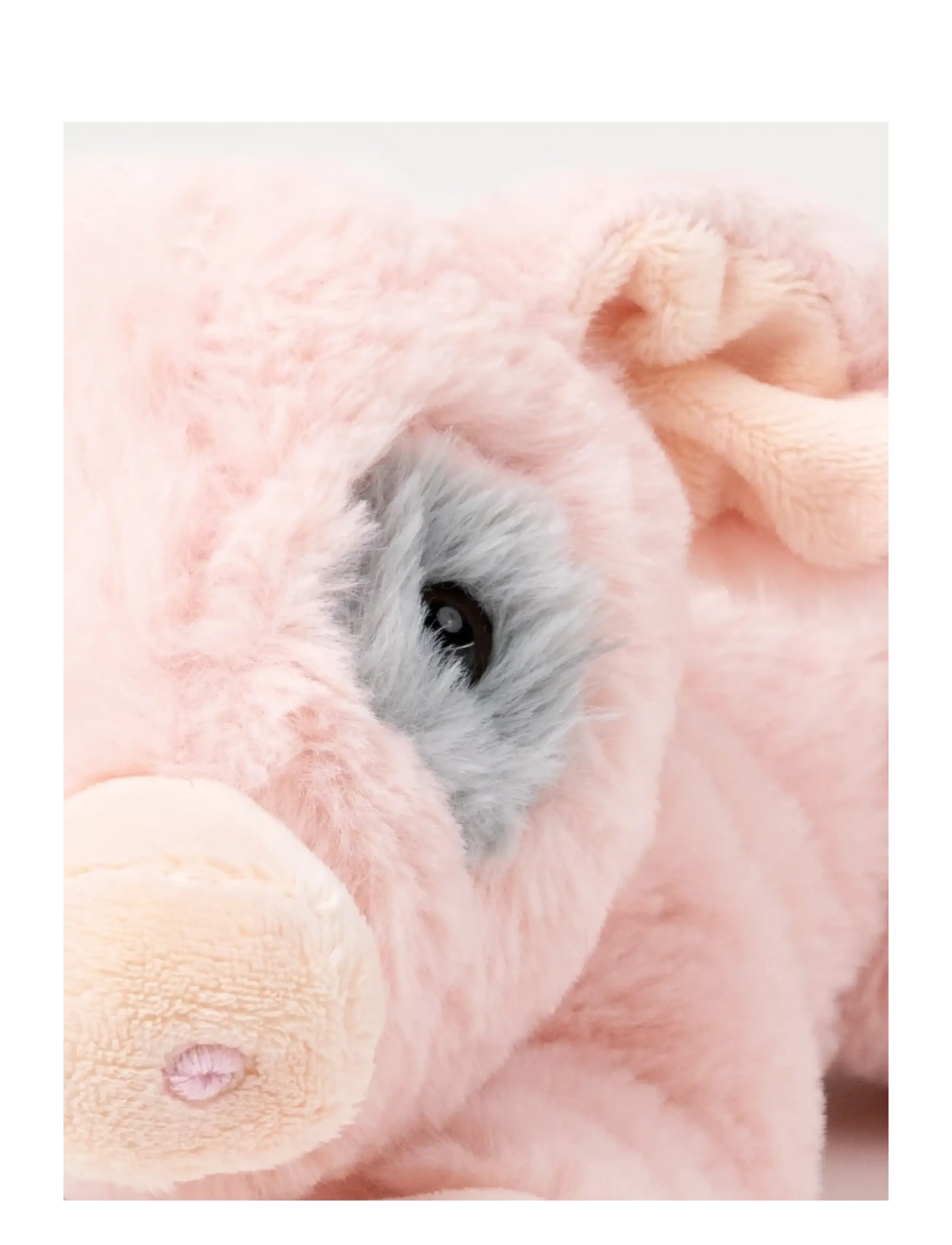 Teddykompaniet - Teddy Farm, Lying pig - die niedrigsten preise - pink - 3